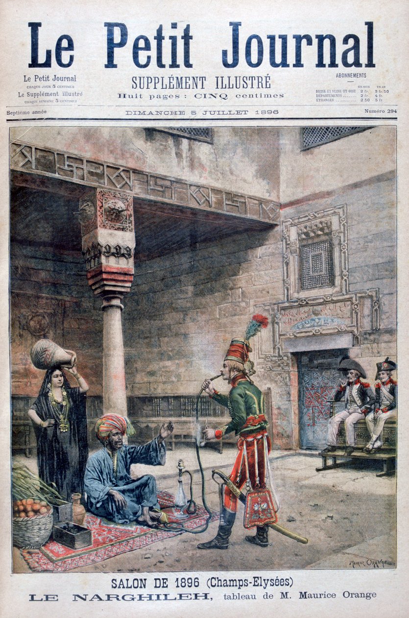 El Narguile, Egipto de Maurice Orange