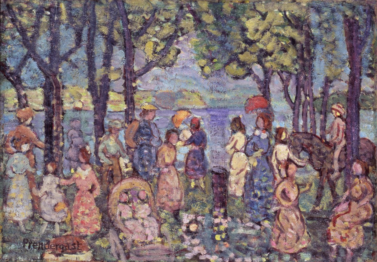 Verano, Nueva Inglaterra de Maurice Prendergast