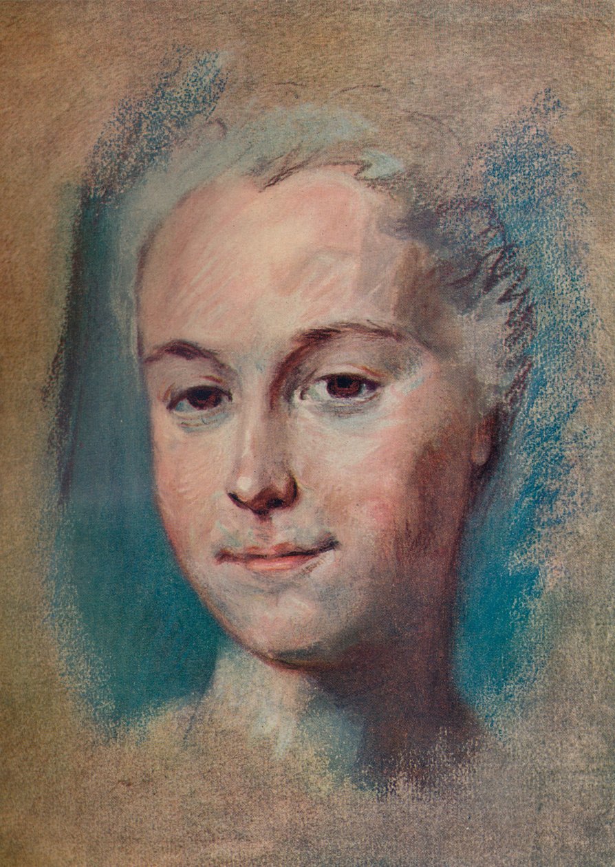 La Camargo, c1743 de Maurice Quentin de La Tour
