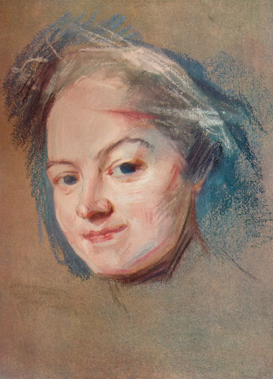 Madame Favart, c1745 de Maurice Quentin de La Tour