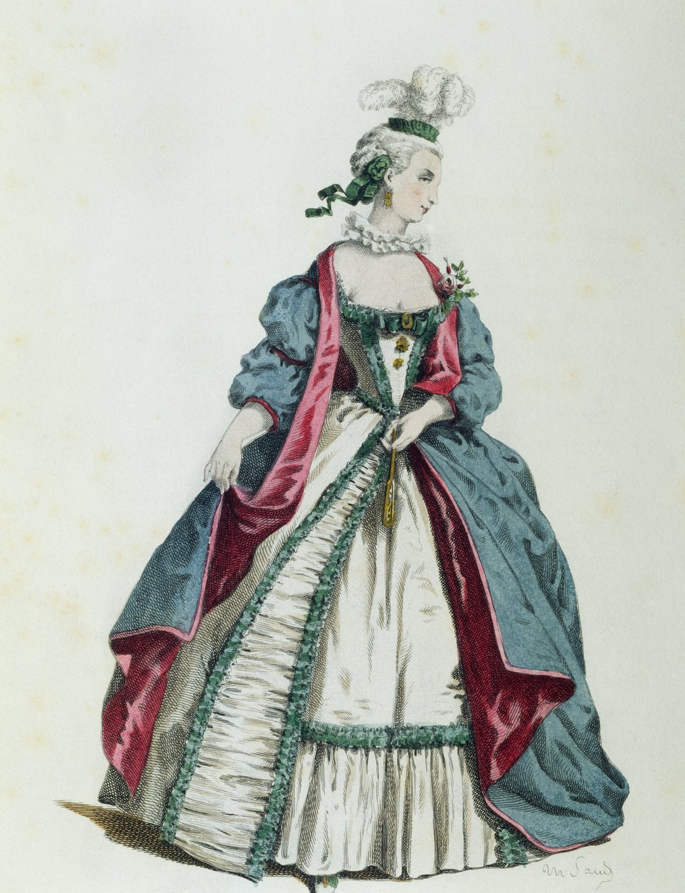 Silvia en 1716 de Maurice Sand