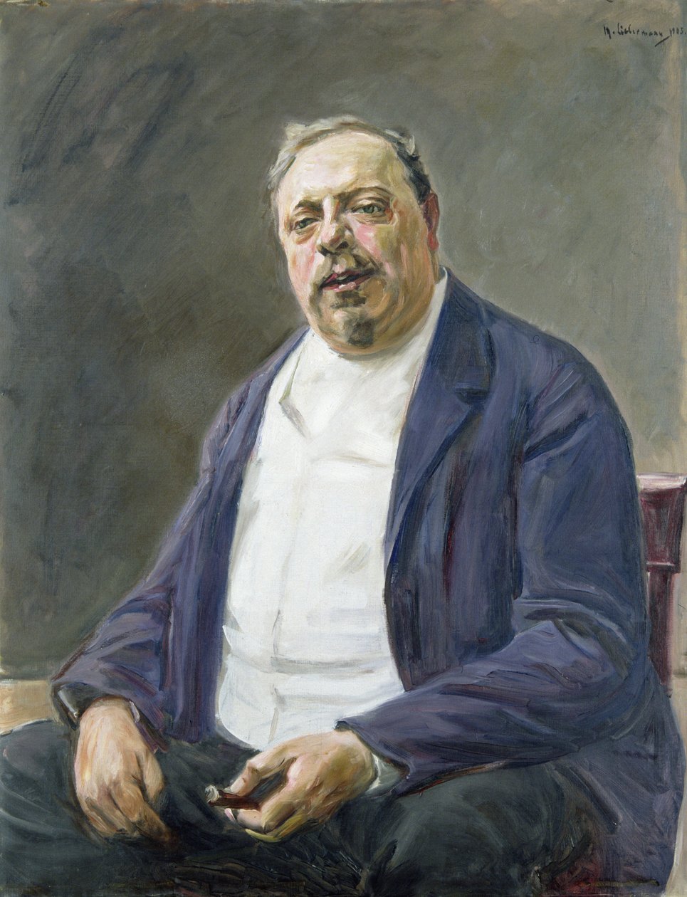 Barón Alfred von Berger de Max Liebermann