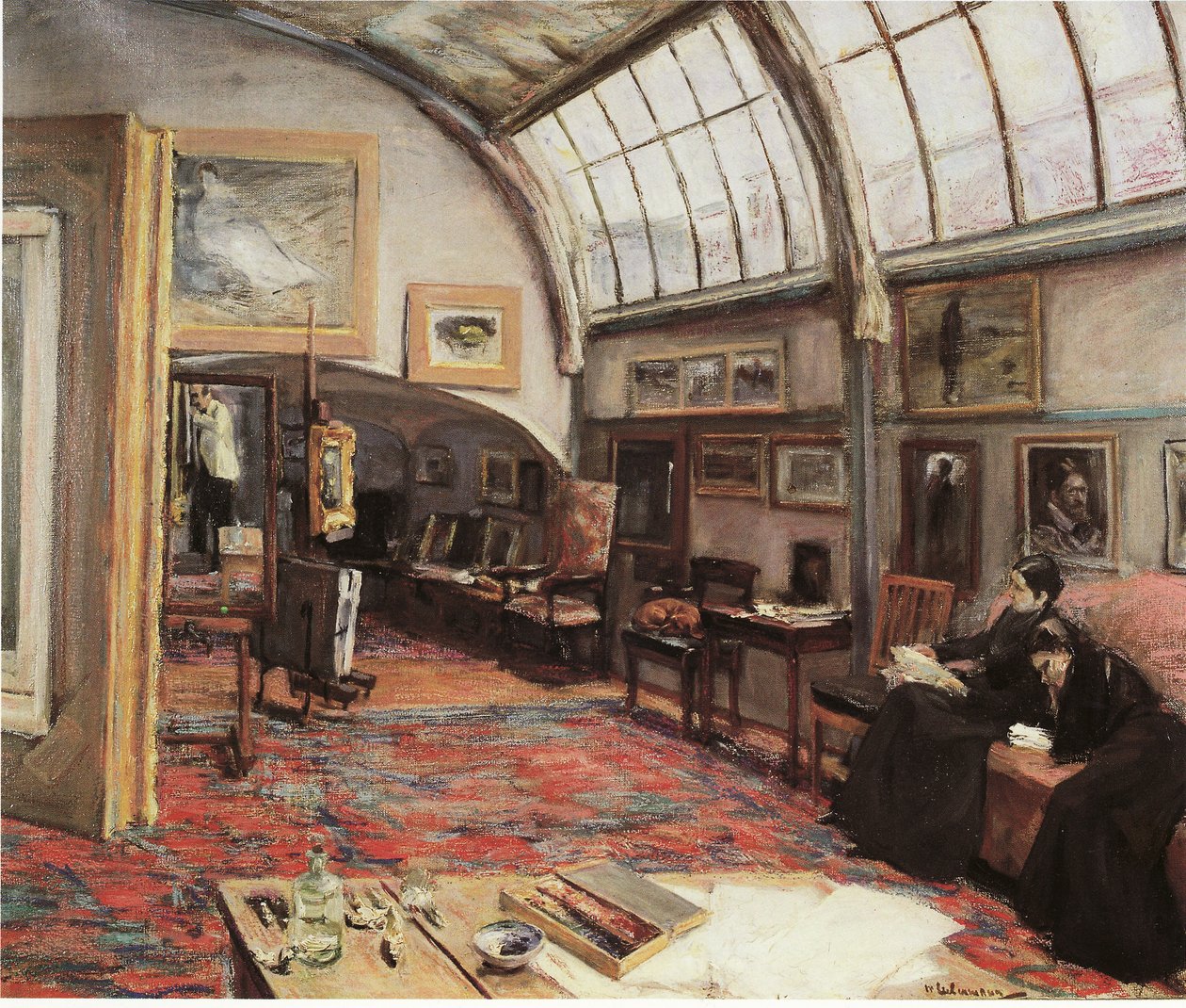 El Taller del Artista de Max Liebermann