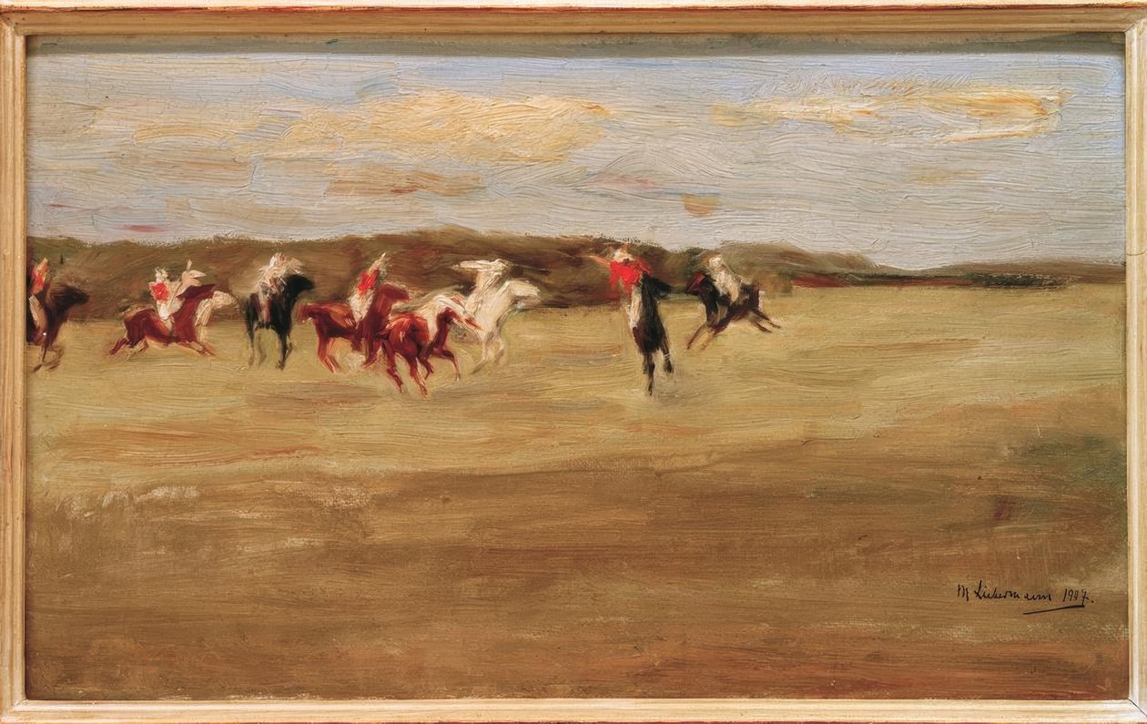 Jugadores de polo de Max Liebermann