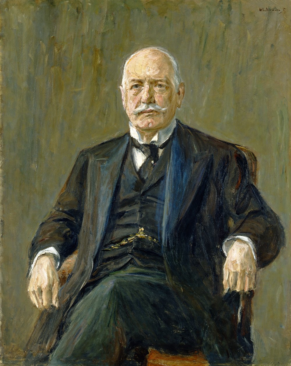 Príncipe Bernhard von Bulow (1849-1929) 1917 de Max Liebermann