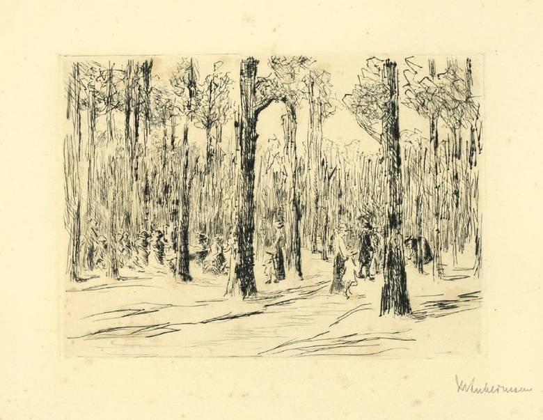 Tiergarten de Max Liebermann