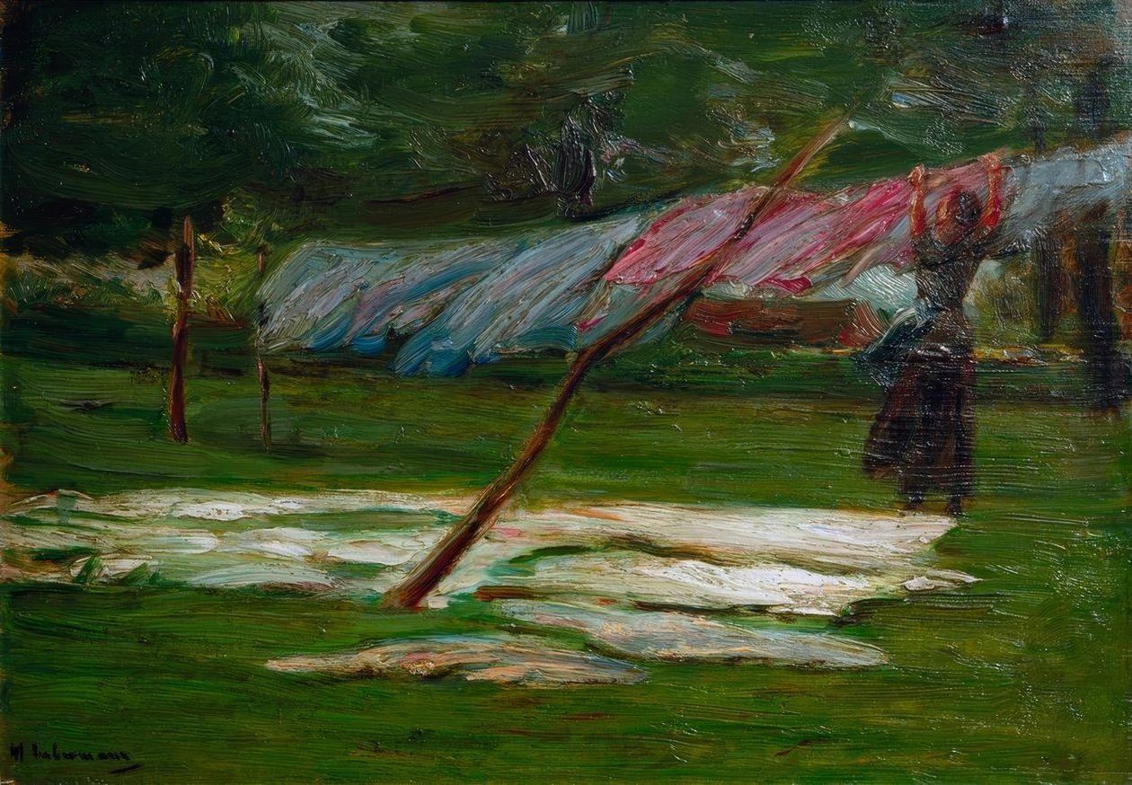 Secado de ropa – Blanqueo de Max Liebermann