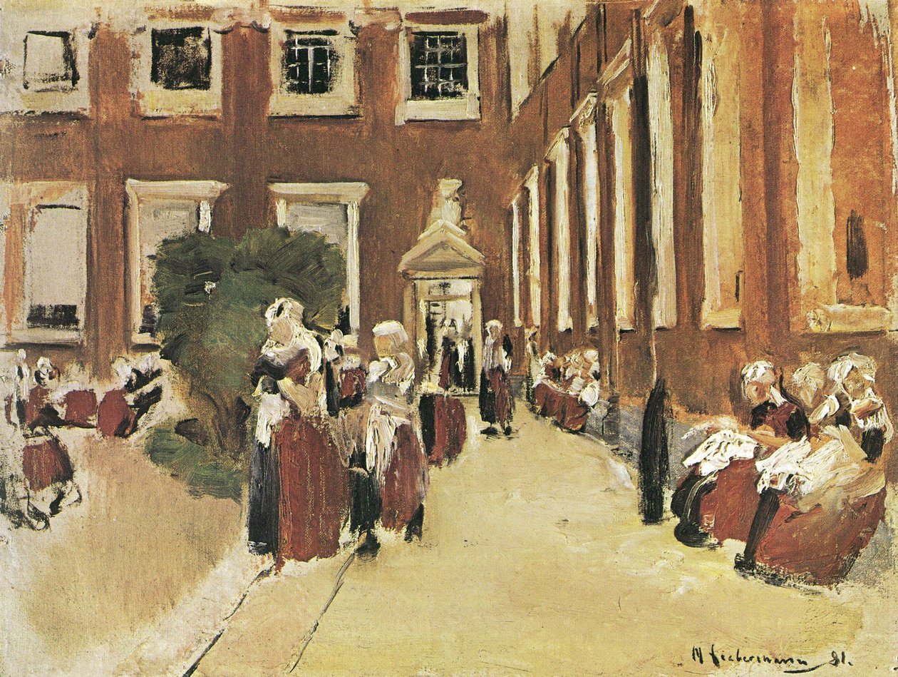 Orfanato de Ámsterdam de Max Liebermann