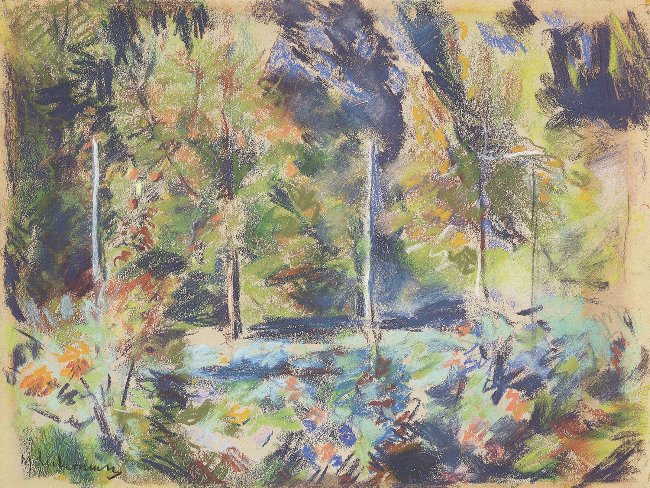 Jardín de Wannsee de Max Liebermann