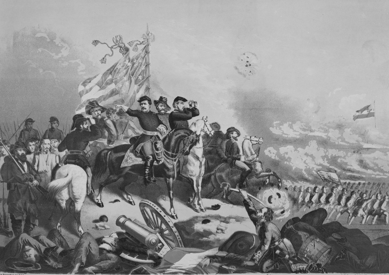 Batalla de Antietam en 1862, 1865 de Max Rosenthal