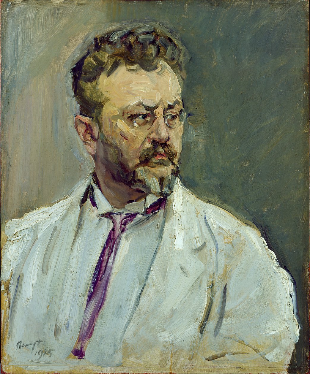 Autorretrato de Max Slevogt