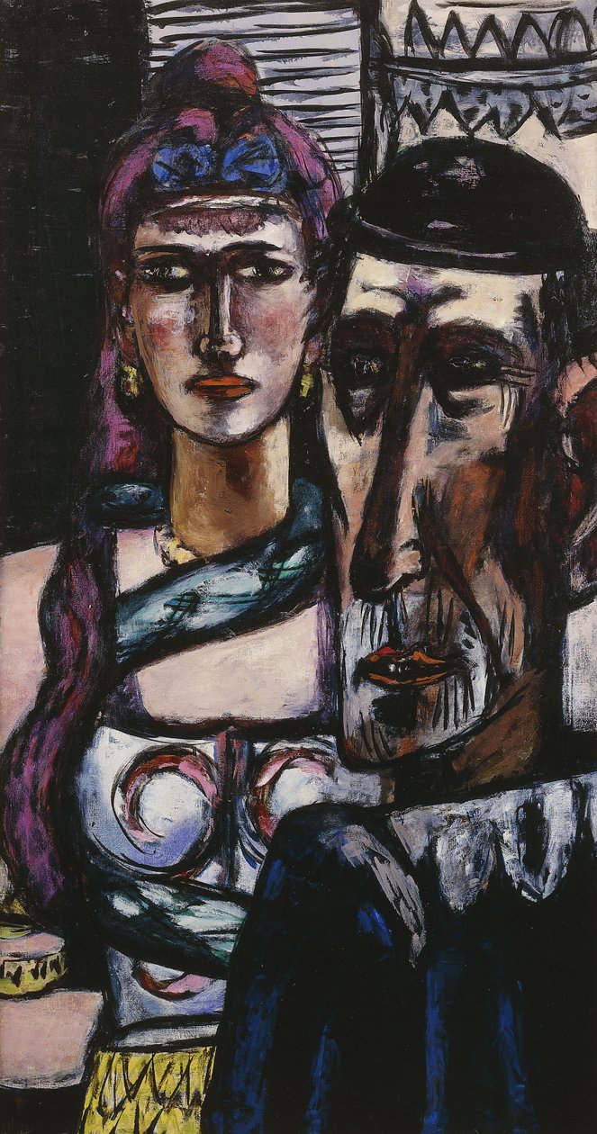 Artistas; Artisten de Max Beckmann