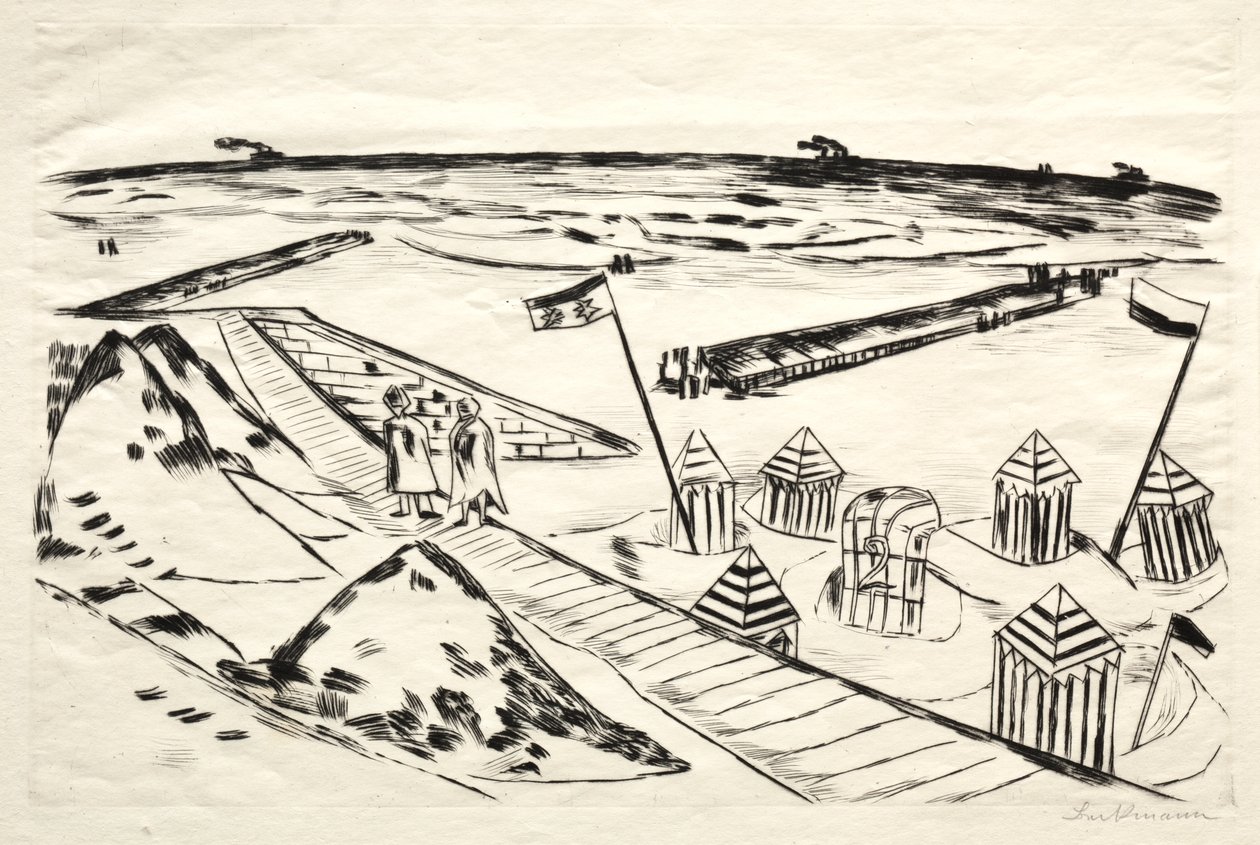 Playa de Max Beckmann