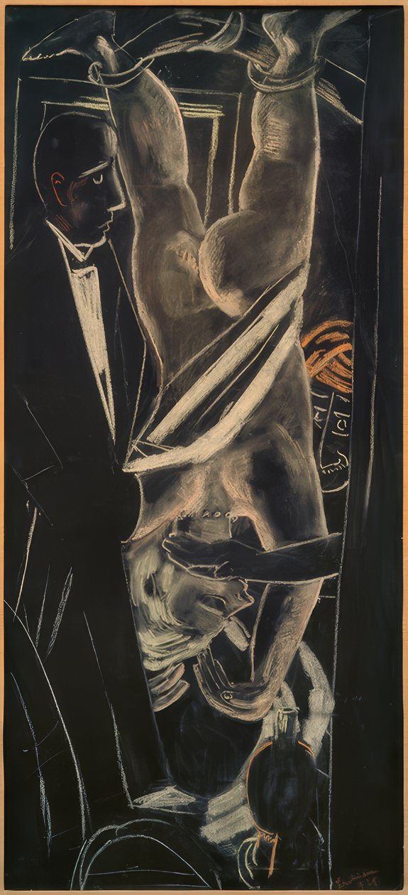 Encuentro en la Noche de Max Beckmann