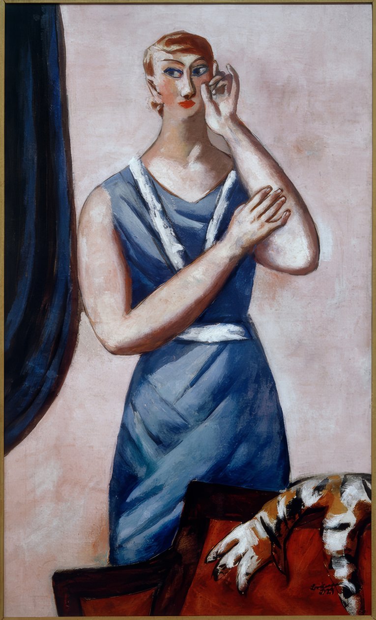 Retrato Valentine Tessier de Max Beckmann