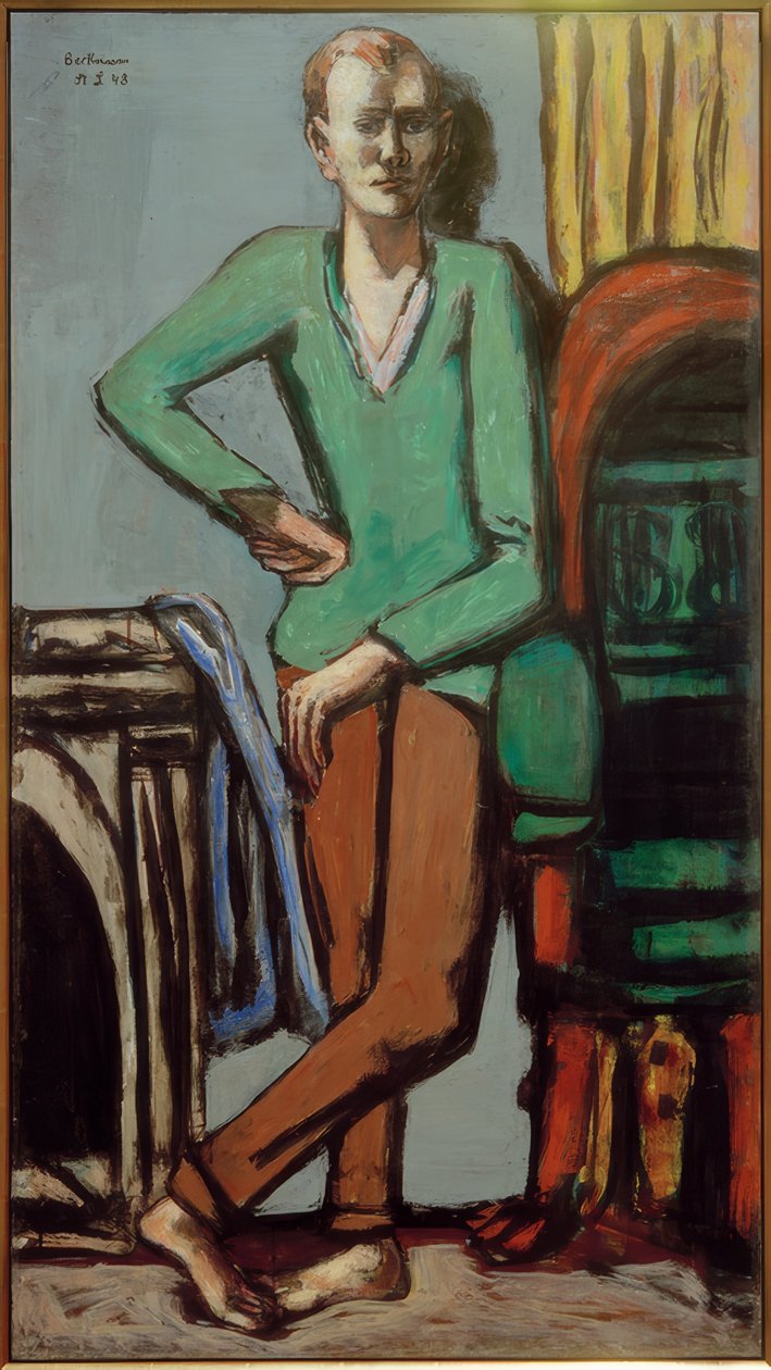 Retrato de Walter Barker de Max Beckmann