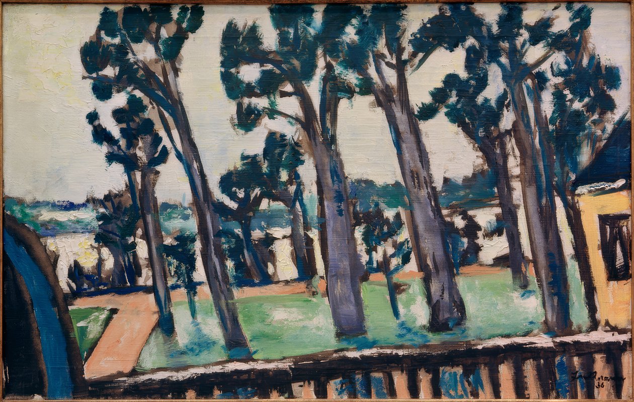 Vista desde Rupenhorn al Havel de Max Beckmann