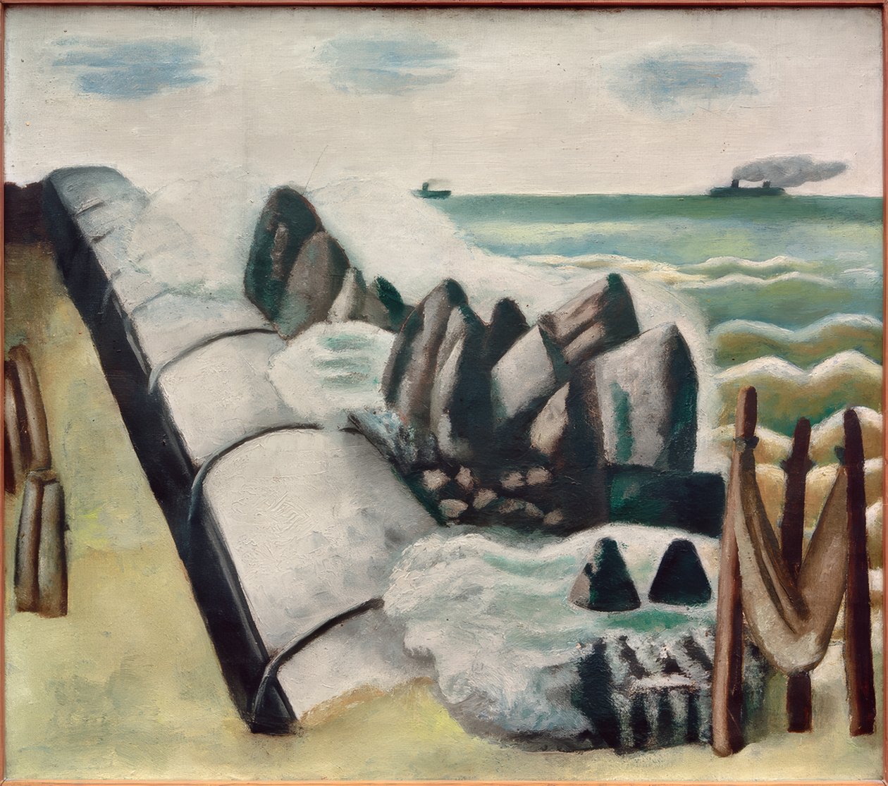 Oleaje de Max Beckmann