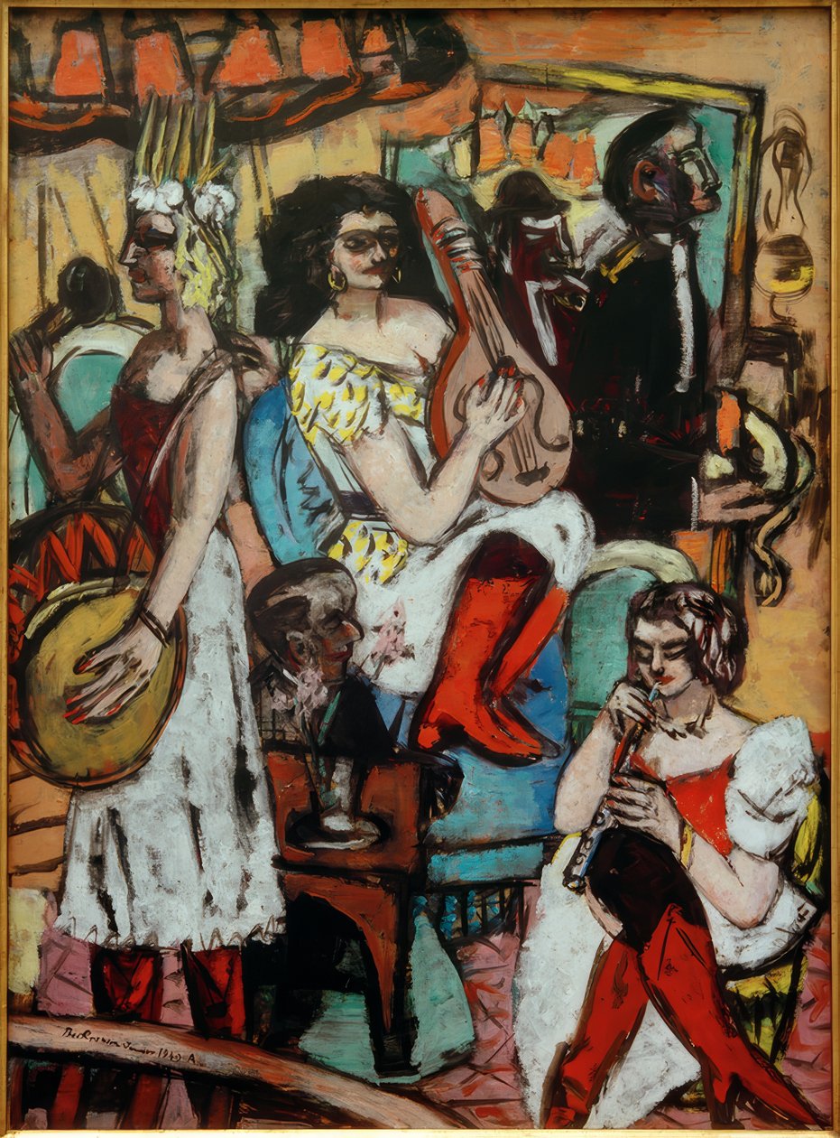 Capilla de damas de Max Beckmann