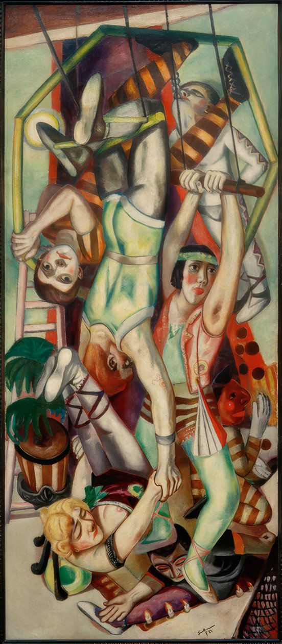 El trapecio de Max Beckmann