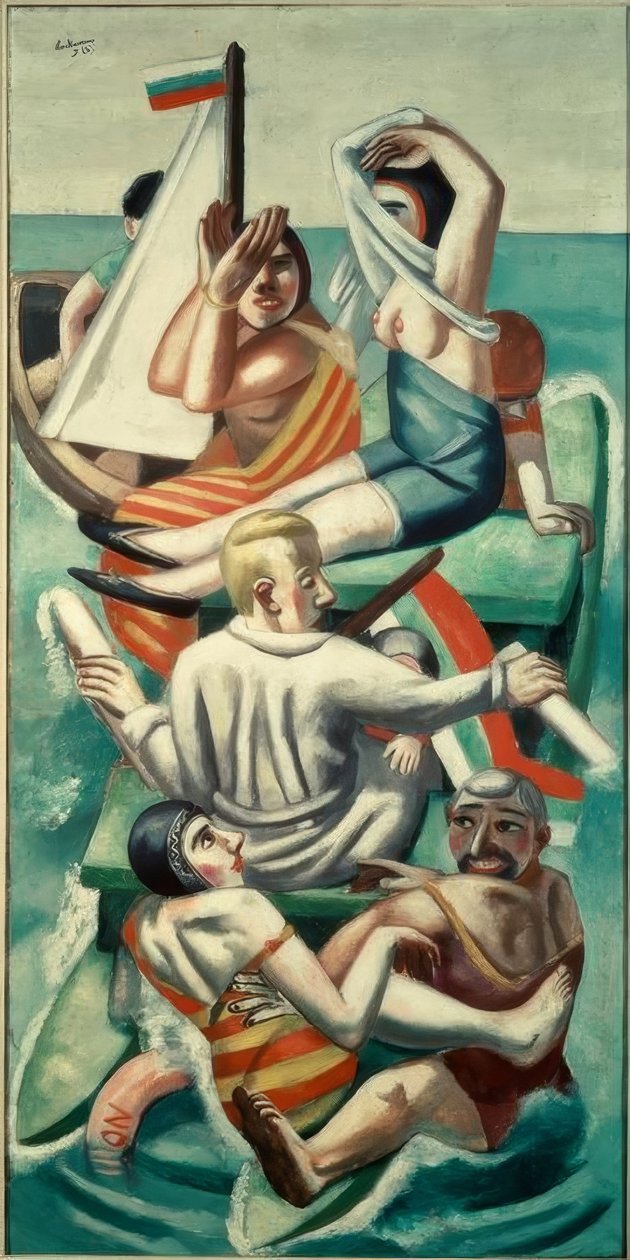La barca de Max Beckmann