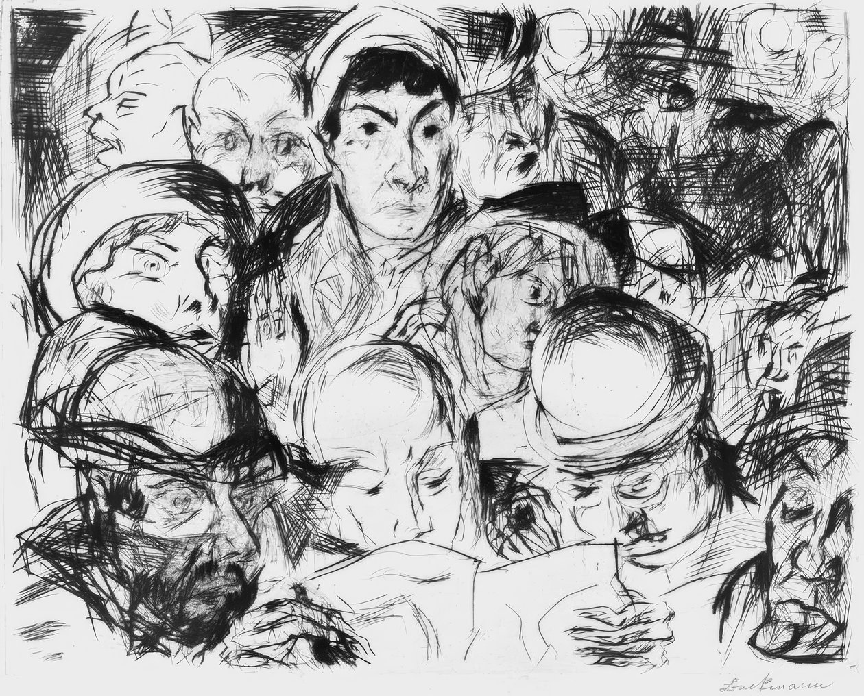 La declaración de guerra de Max Beckmann