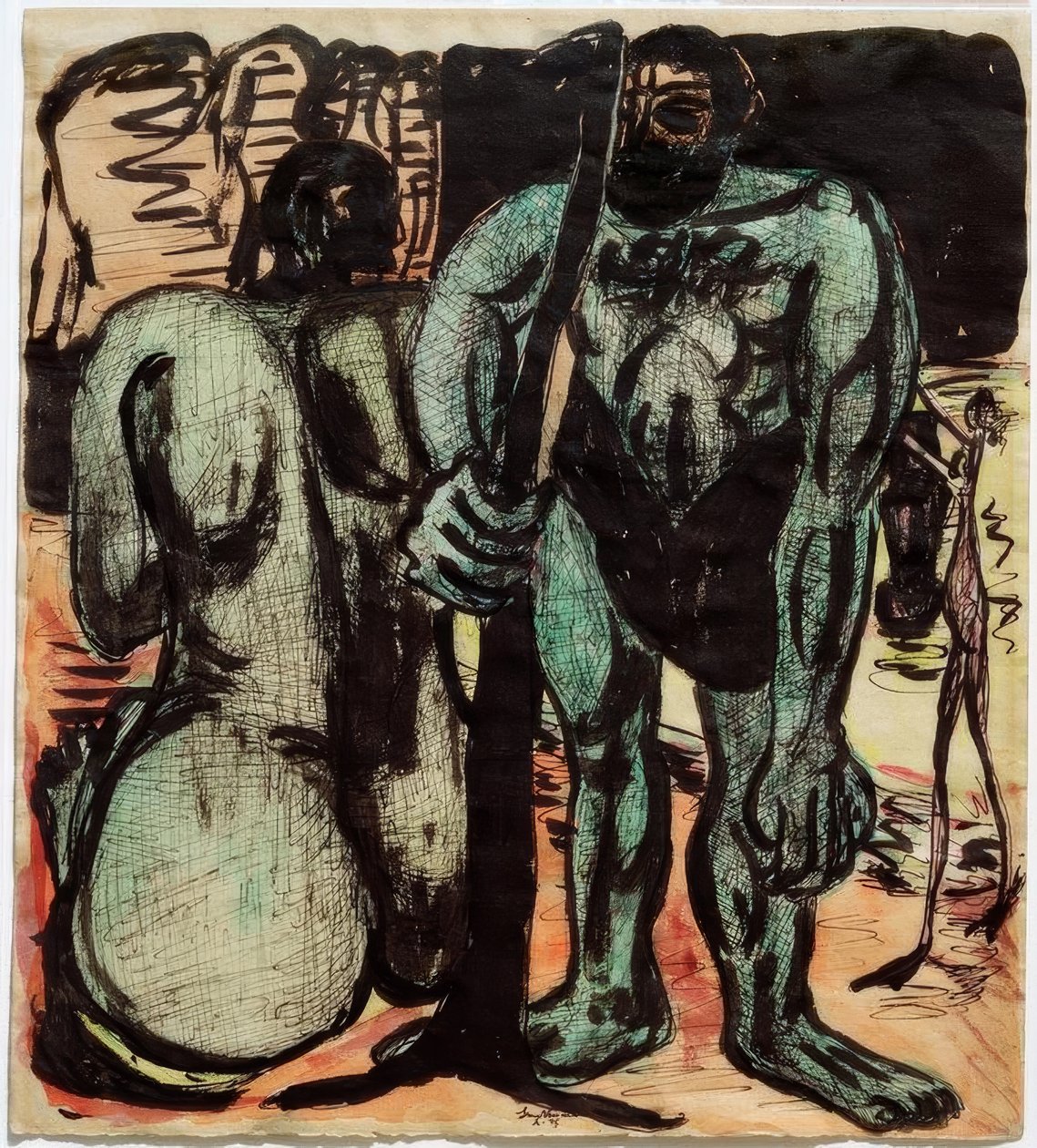 Gigantes de Max Beckmann