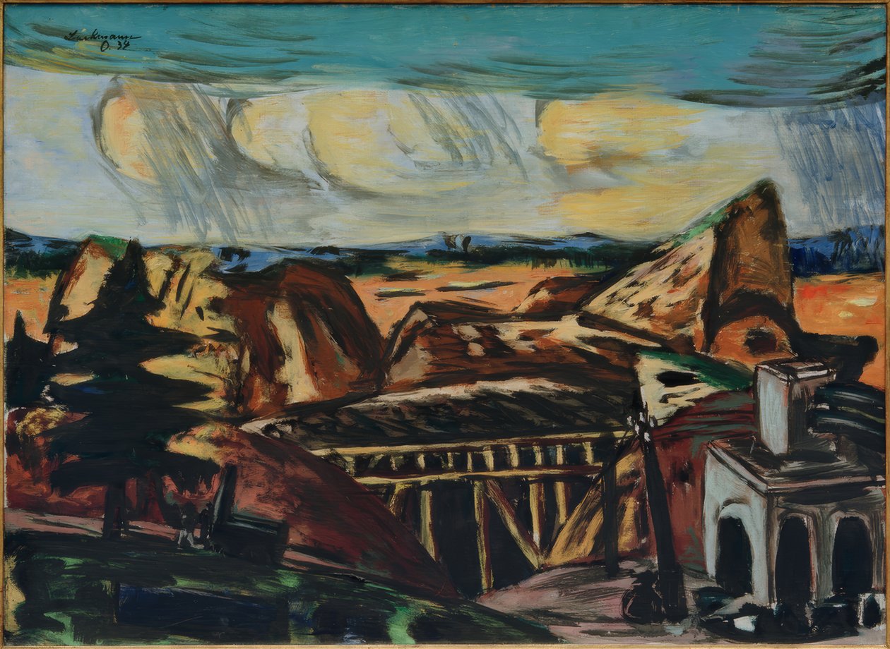 Gran cantera en Alta Baviera de Max Beckmann