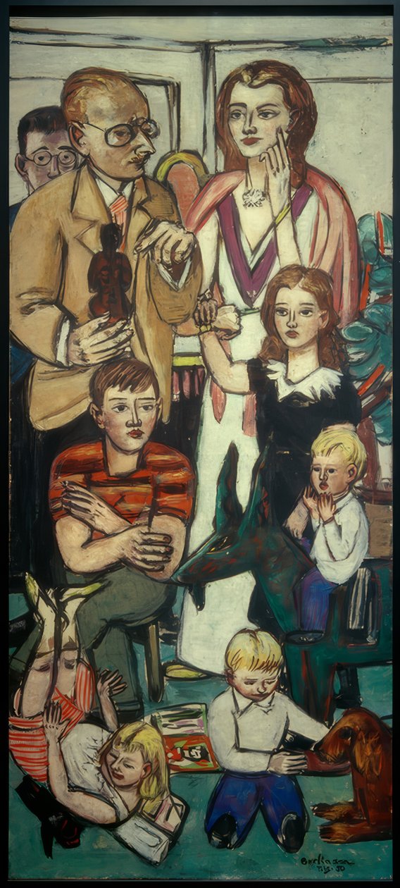 Retrato de grupo Hope de Max Beckmann
