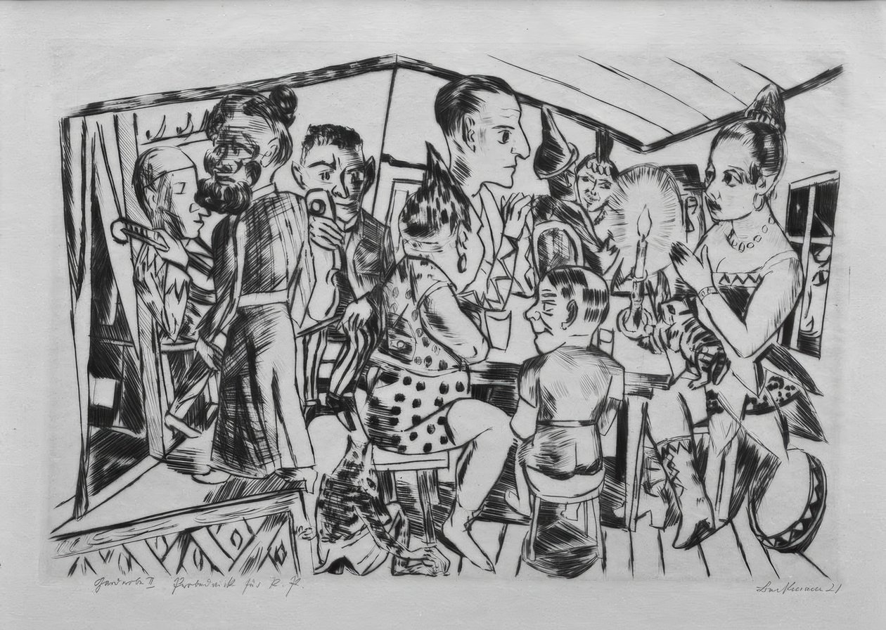 Detrás de las escenas de Max Beckmann