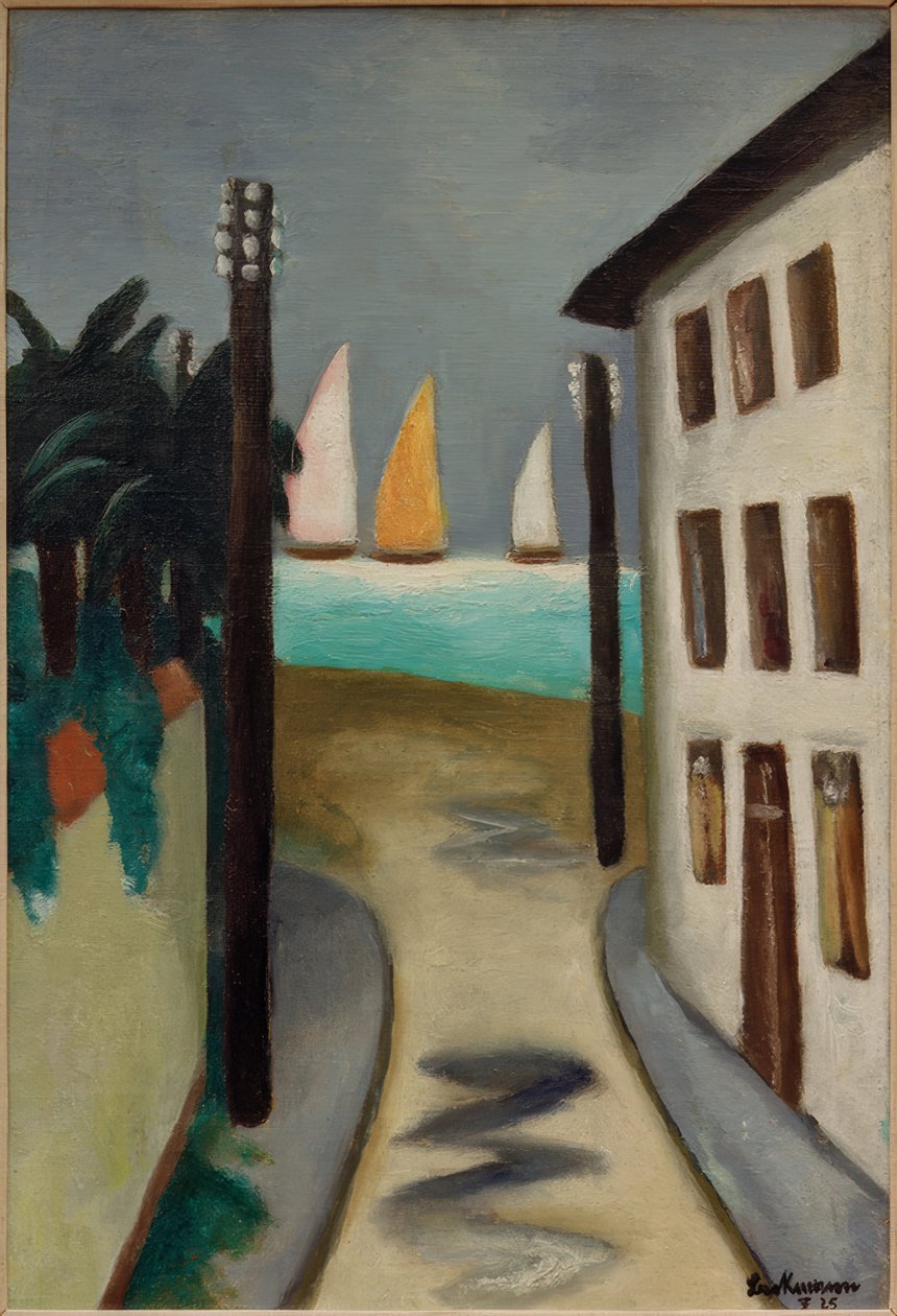 Pequeño Paisaje. Viareggio de Max Beckmann