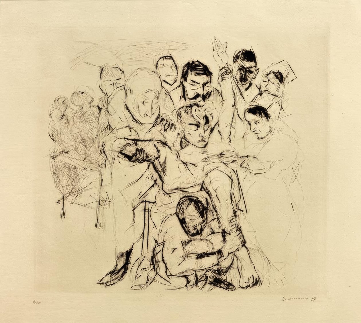 Pequeña operación de Max Beckmann