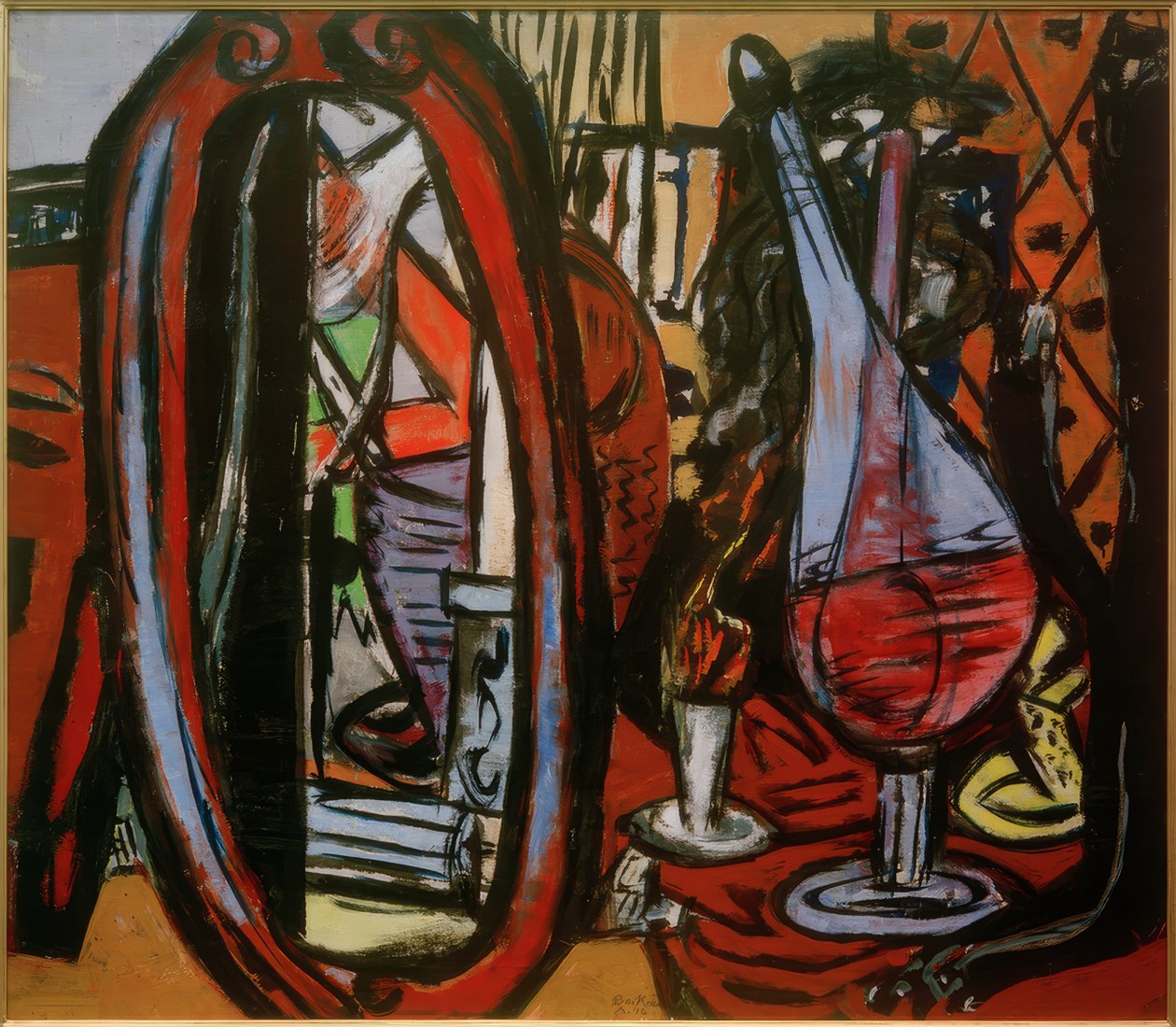 Laboratorio sala de experimentos de Max Beckmann
