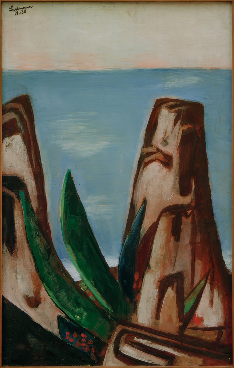 Marina. Costa Azul de Max Beckmann