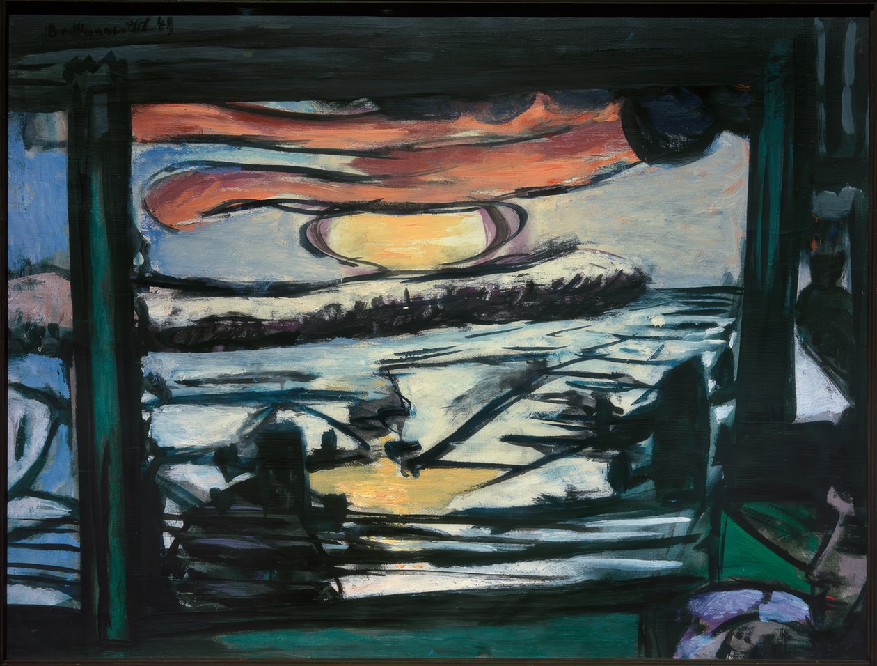 Mañana en el Misisipi de Max Beckmann