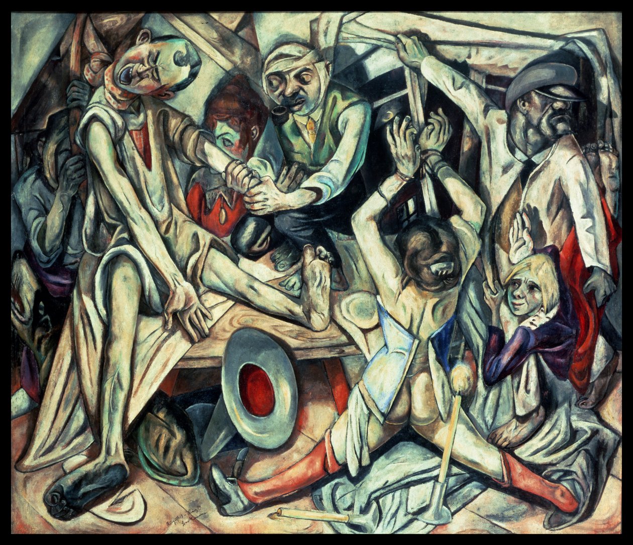 Noche de Max Beckmann