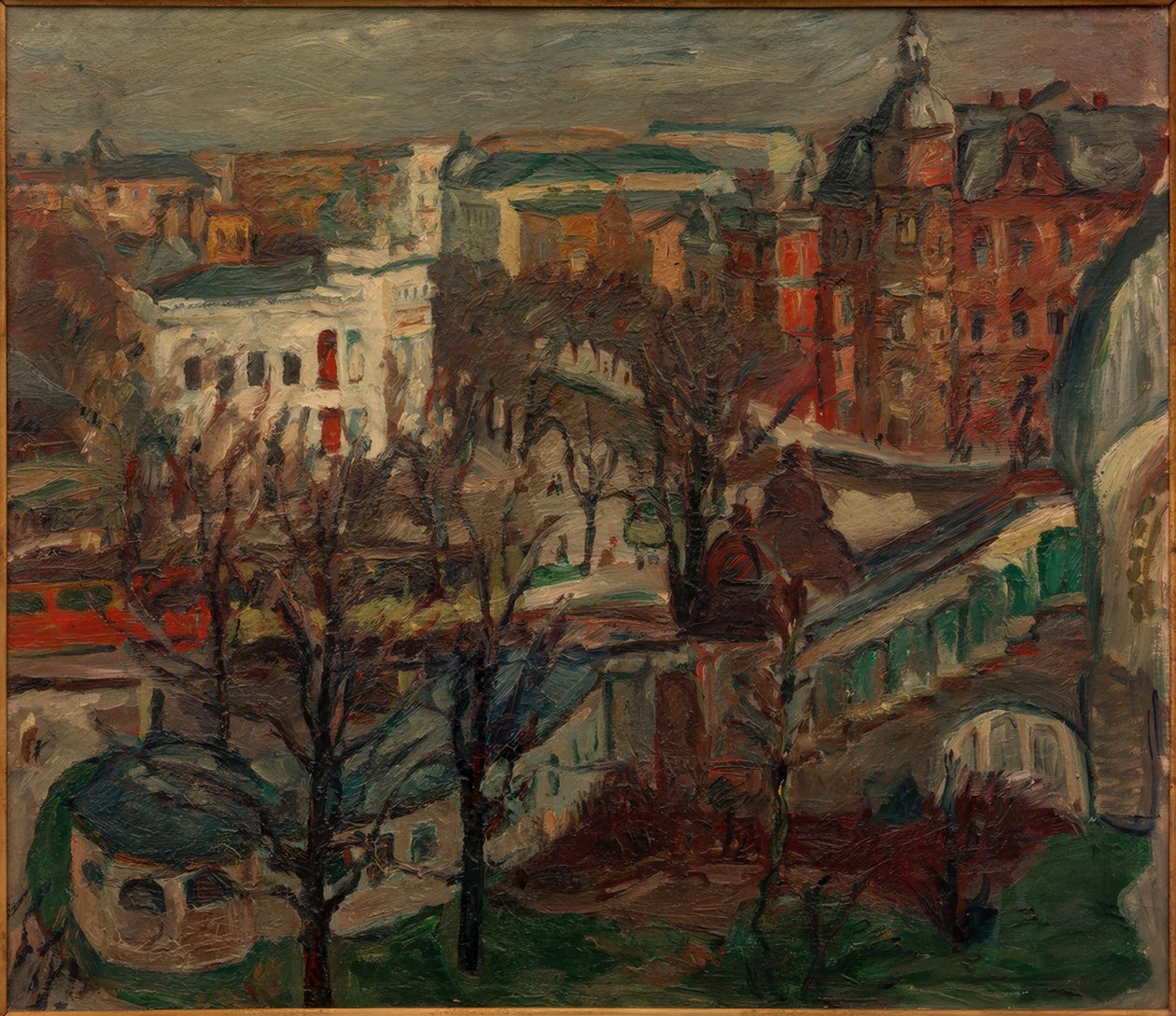 Plaza Nollendorf de Max Beckmann