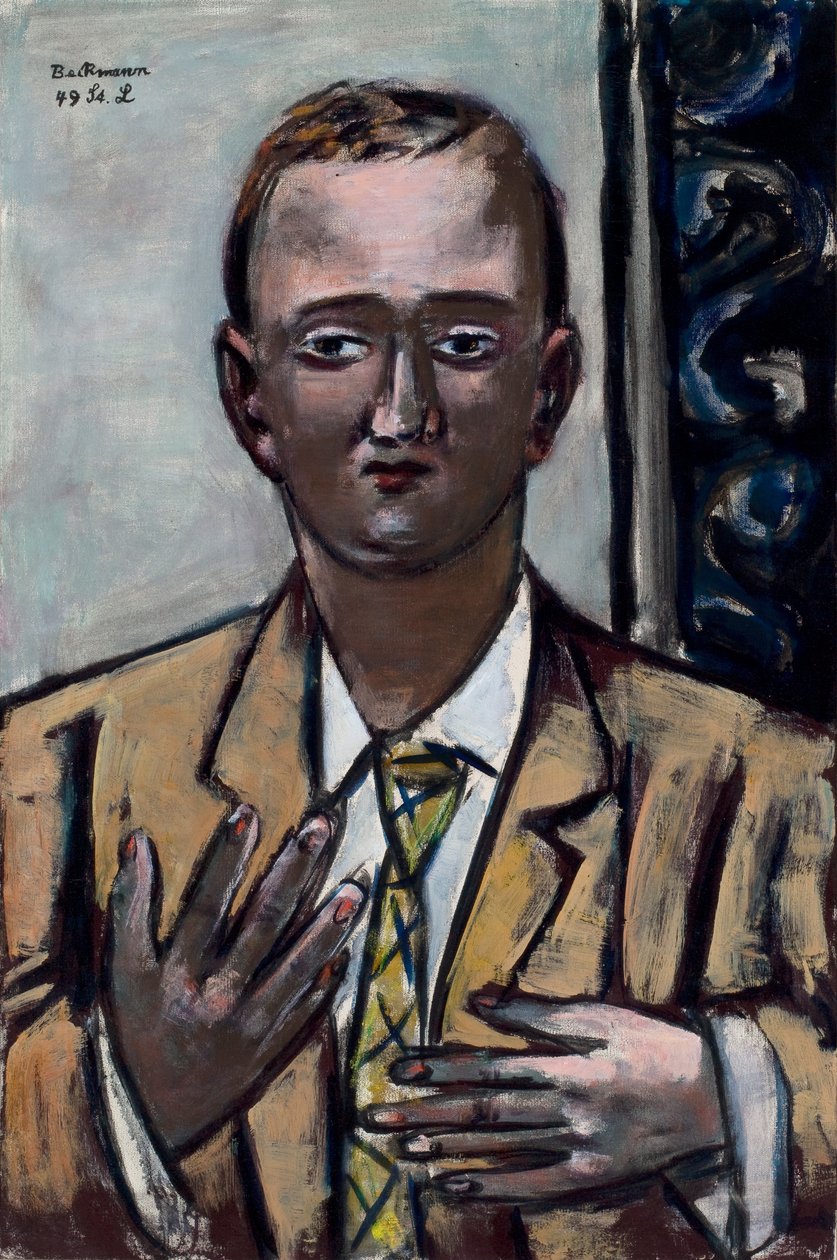 Retrato de Morton D. Mayo de Max Beckmann