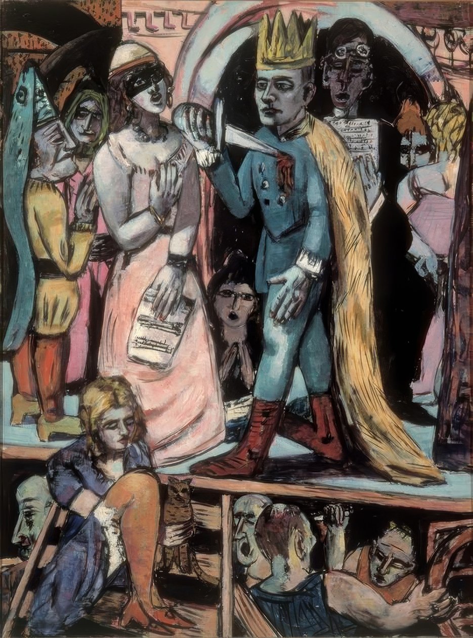 Actor de Max Beckmann
