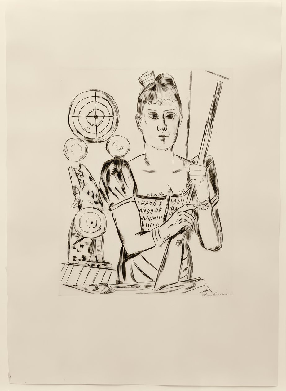 Tiro al blanco de Max Beckmann
