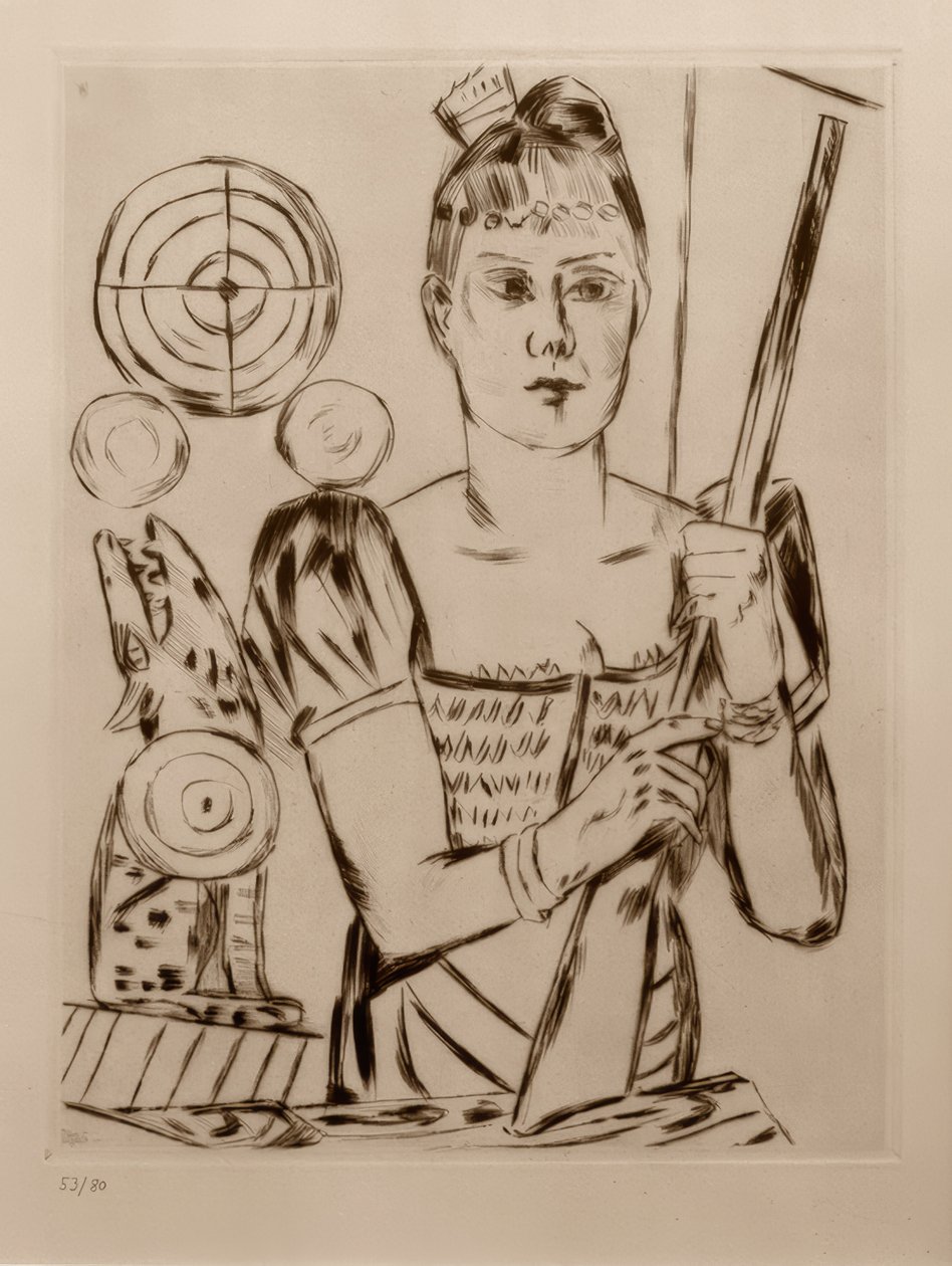 Tiro al blanco de Max Beckmann