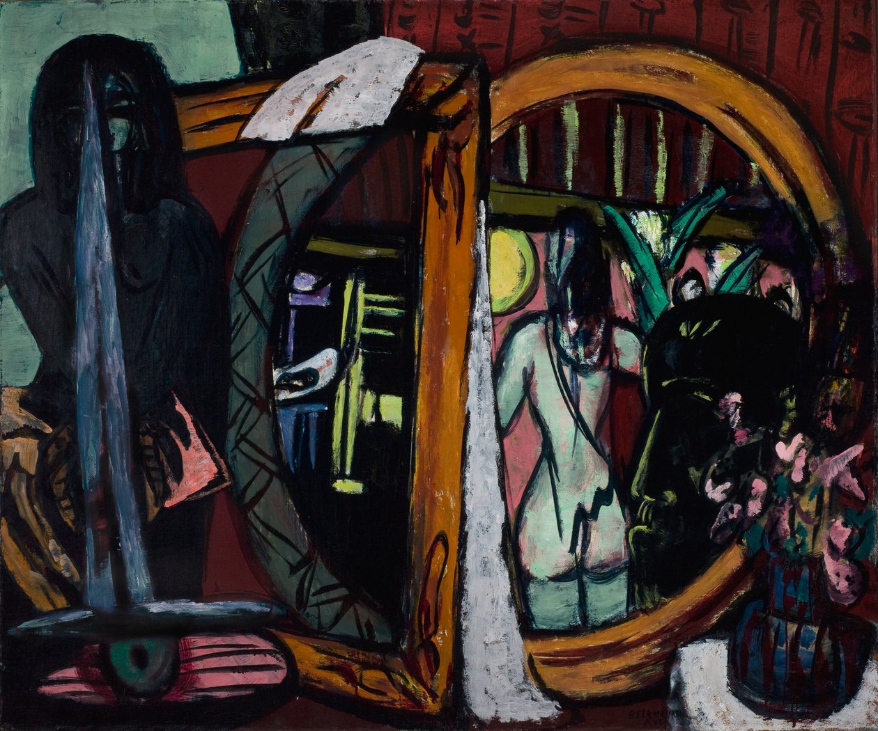 Estudio del escultor de Max Beckmann