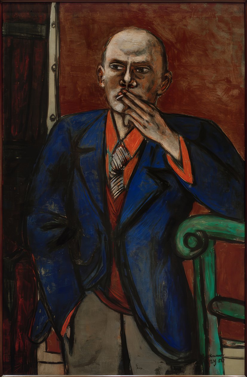 Autorretrato de Max Beckmann