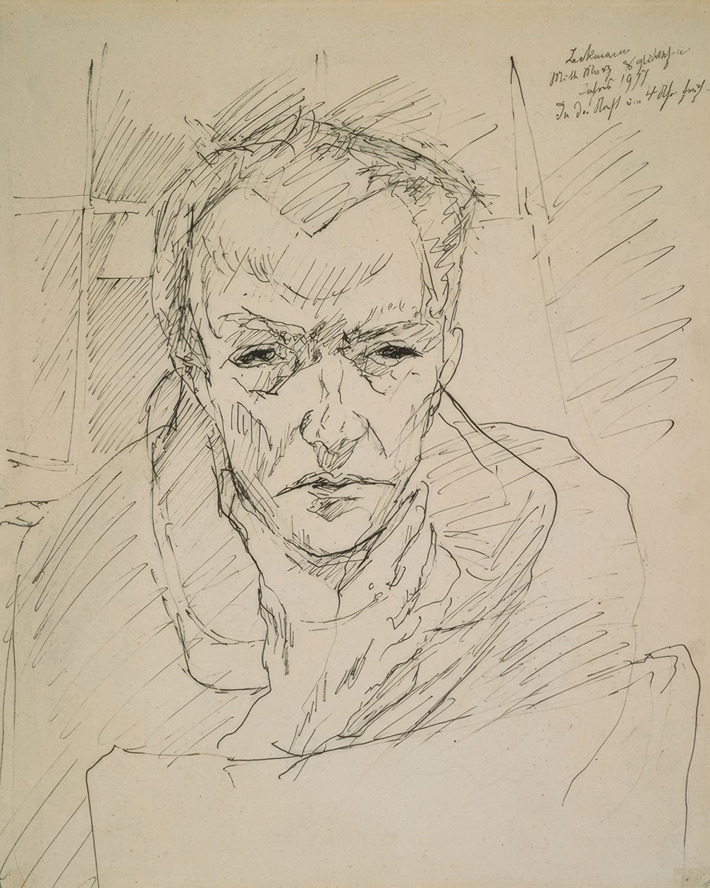 Autorretrato de Max Beckmann