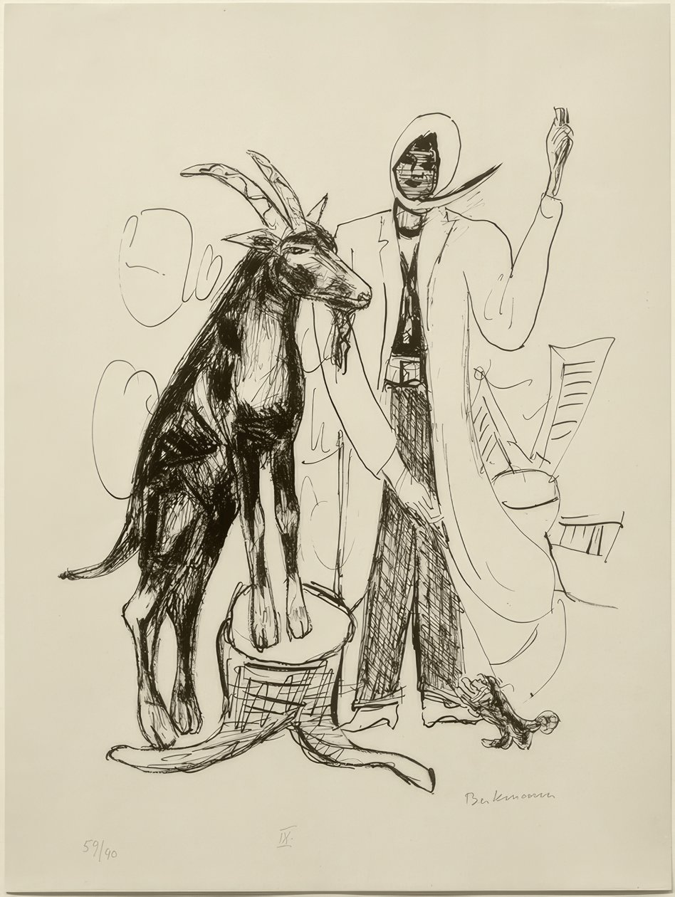 El Bock de Max Beckmann