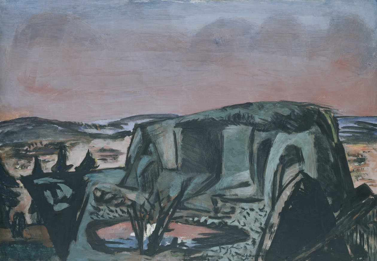 La ciénaga de Moosberg de Max Beckmann
