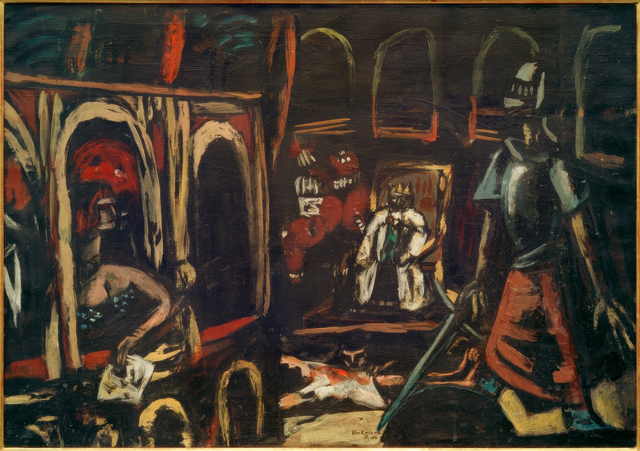 Teatro de sueños de Max Beckmann
