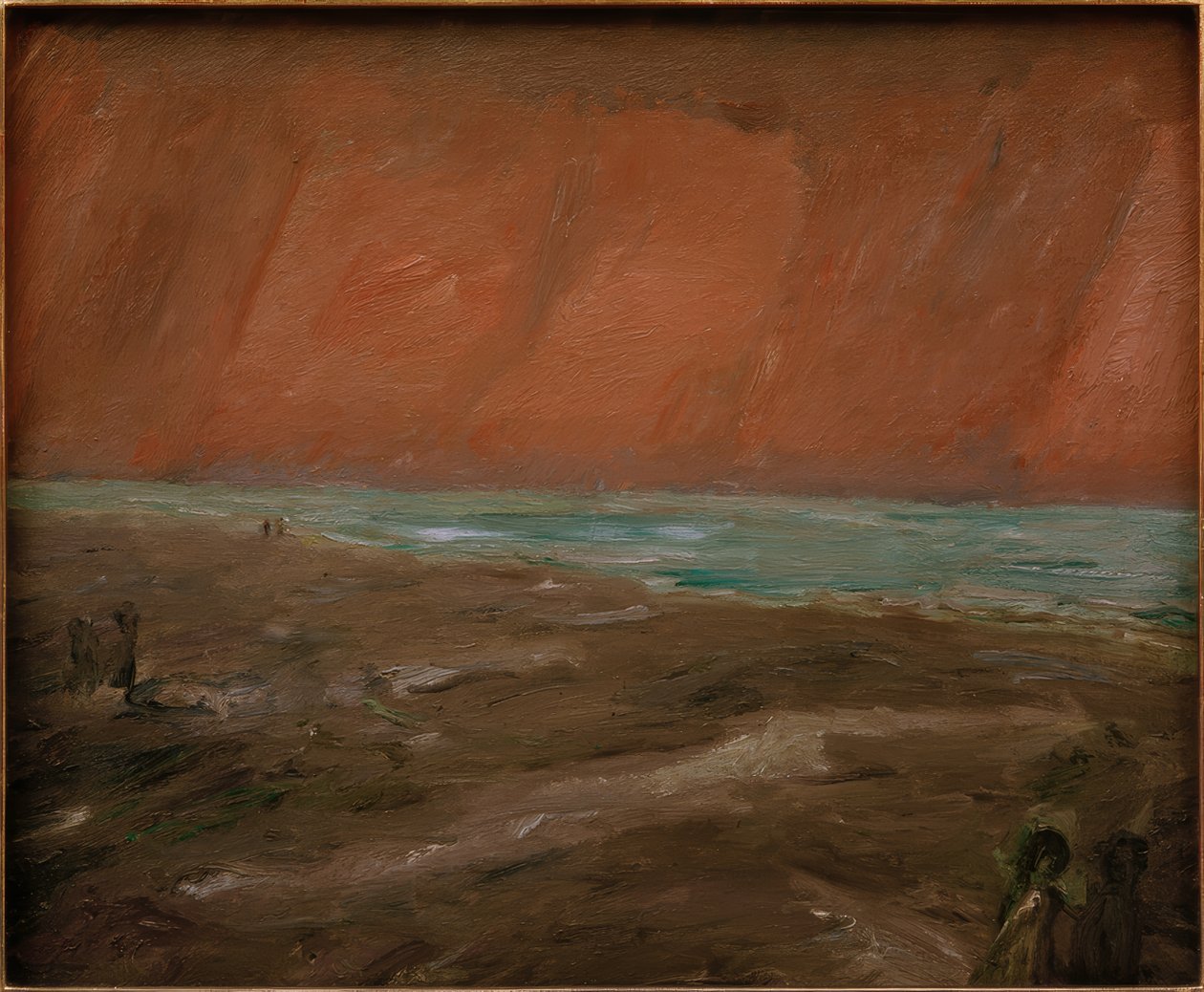 Tarde nublada en el mar de Max Beckmann