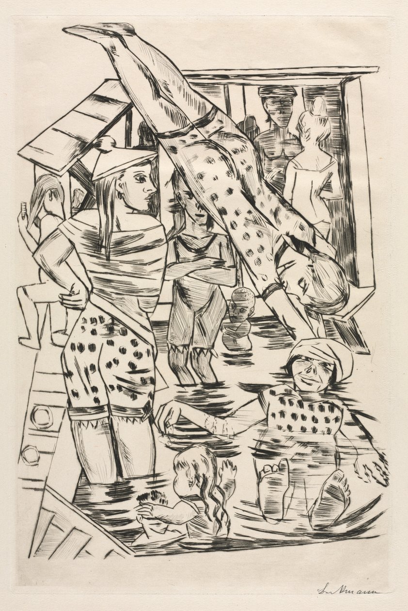 Baño de mujeres de Max Beckmann