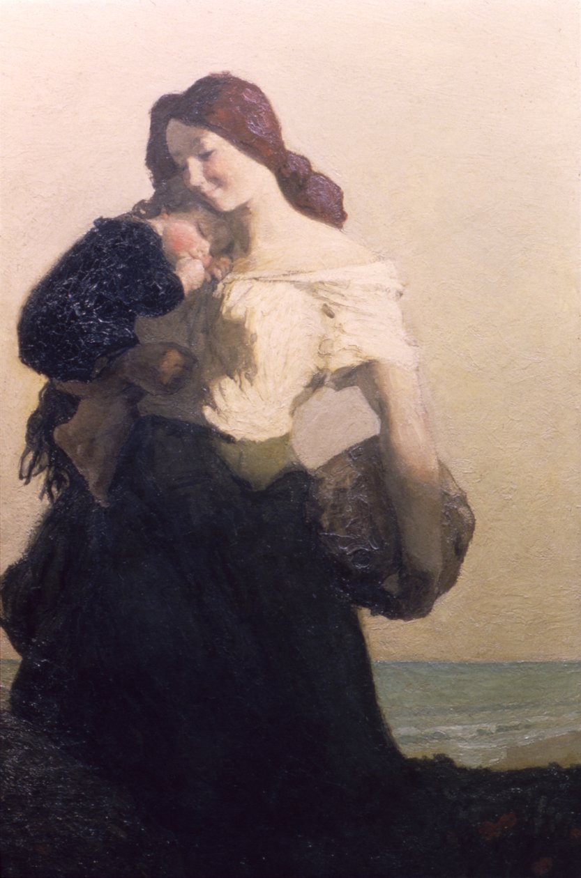 La madre feliz, 1913 de Max Bohm
